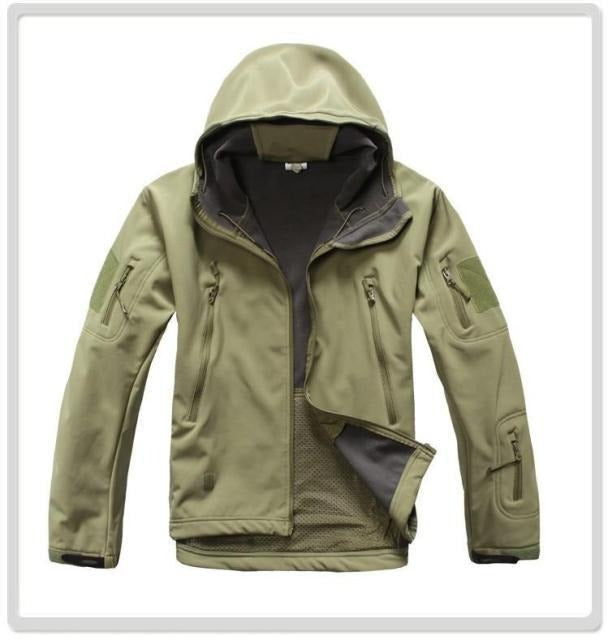 Military Tactical Waterproof Jacket for Men with Hood