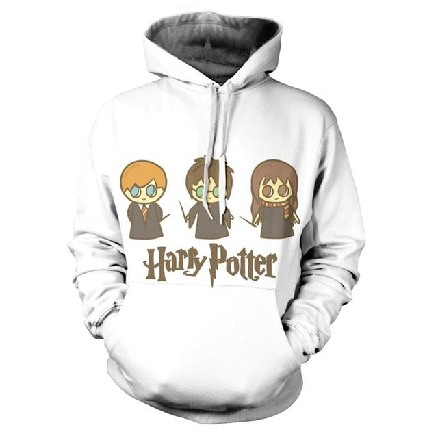 Gorgeous Autumn Harry Potter 3D Print Hoodie  Sweatshirt