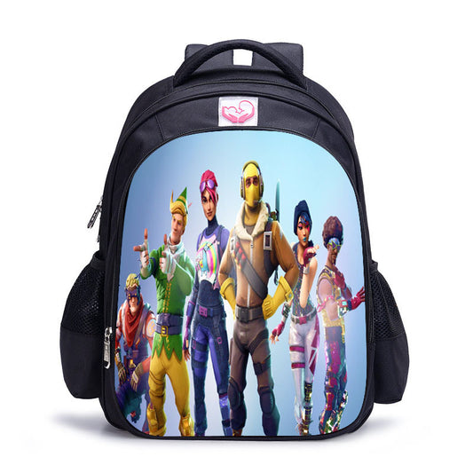 Fortnite Game Battle Royale Children Schoolbag with Famous Cartoon Characters