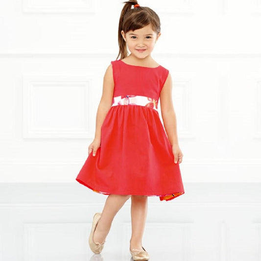 2-in-1 Girls' Reversible Dress - KVGP Clothescessories
