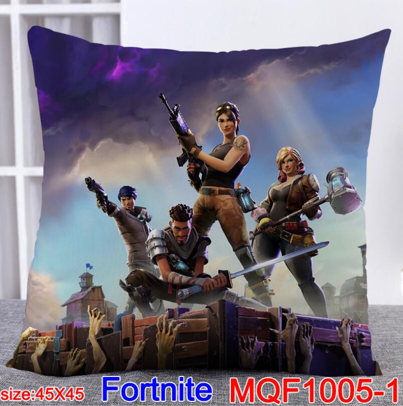 Fortnite Game Cartoon Cushion Linen Cover
