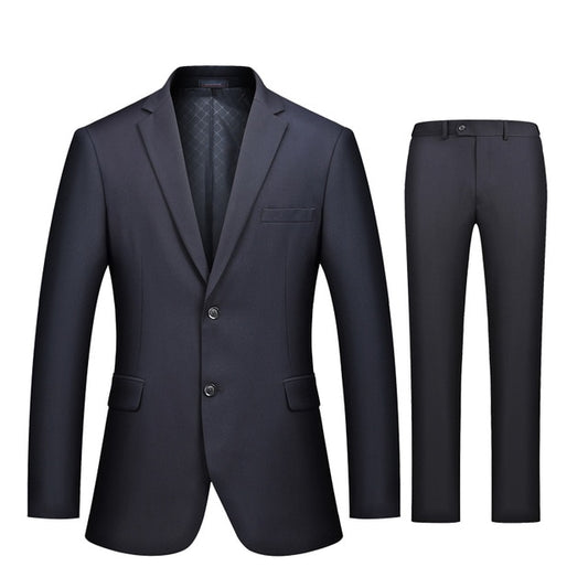 Casual Luxury Slim Fit Men's Suits with Pants