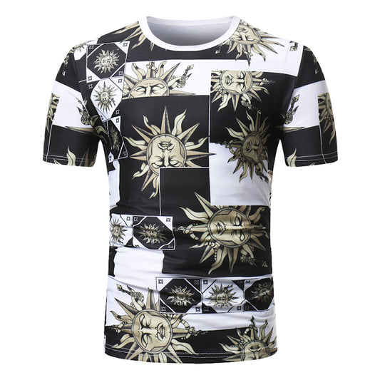 Greek Sun God Printed Top