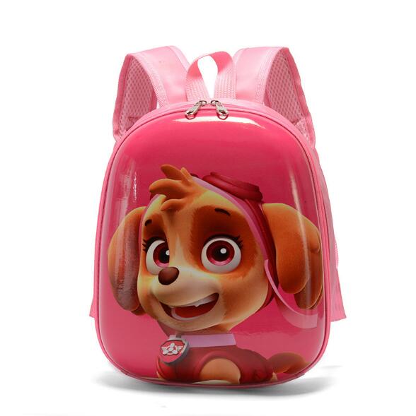 3D Kids Puppy Cartoon School Backpack
