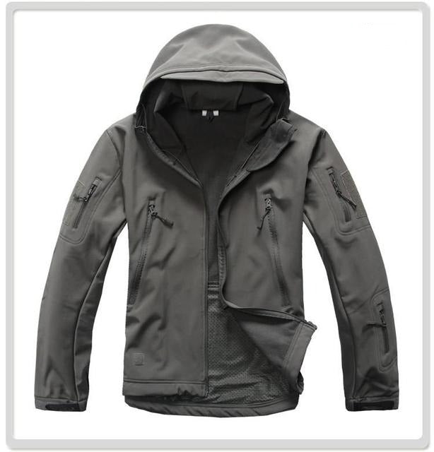 Military Tactical Waterproof Jacket for Men with Hood