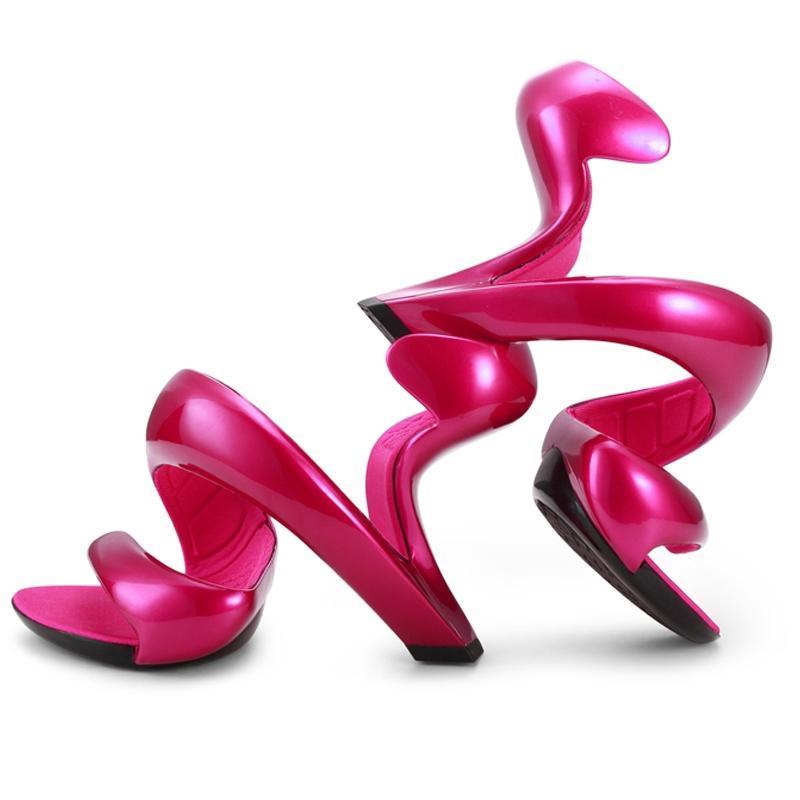 Women's Bottomless Snake High Heel Sandal