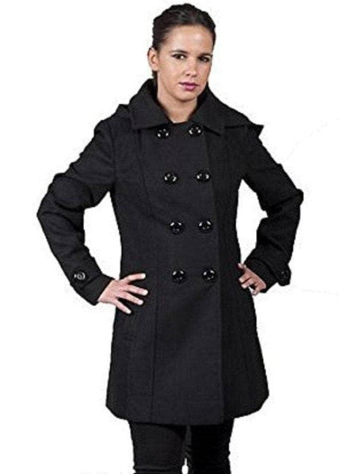 Women's Bethany Winter Double Breasted Hooded Coat