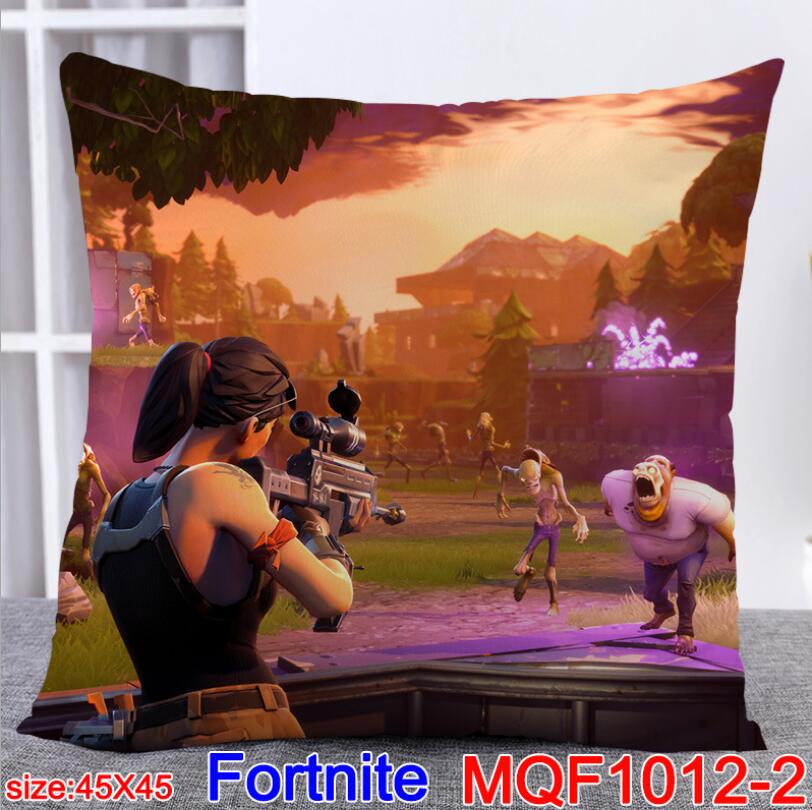 Fortnite Game Cartoon Cushion Linen Cover