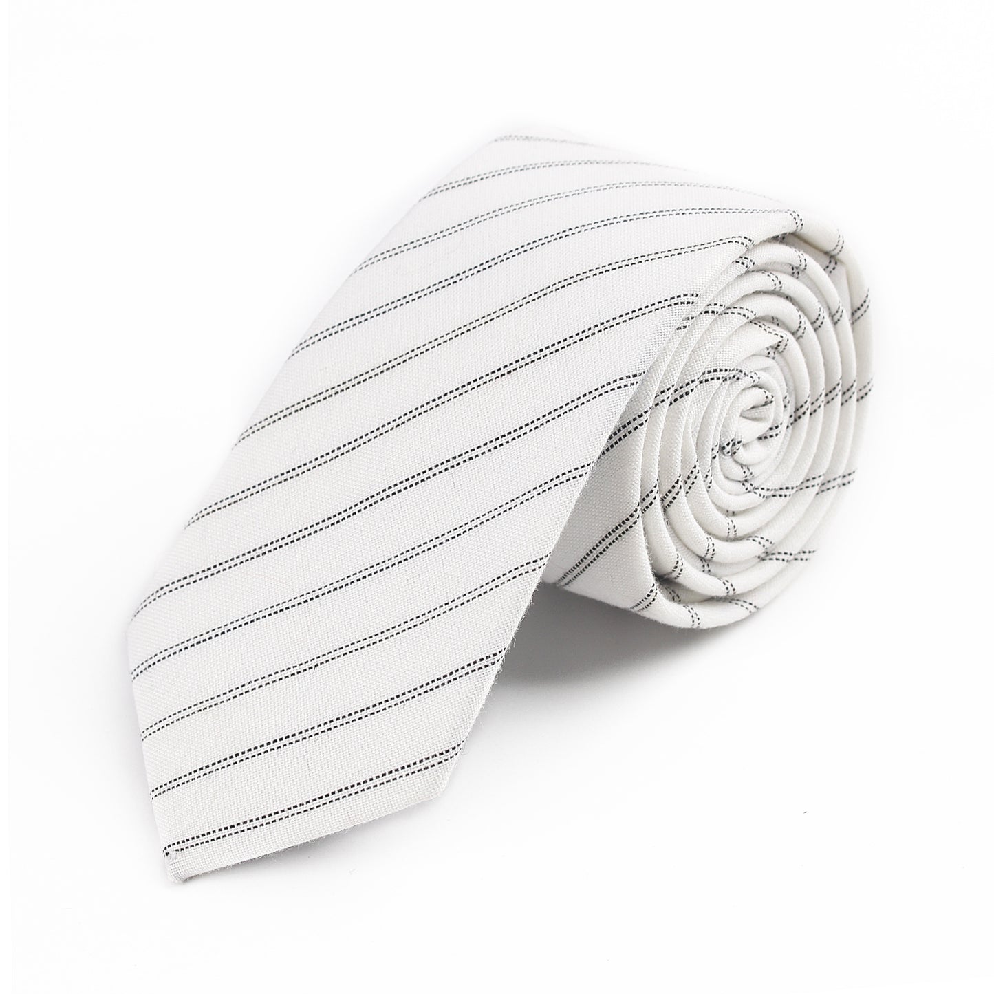 Men's Casual Business Cotton Striped Tie