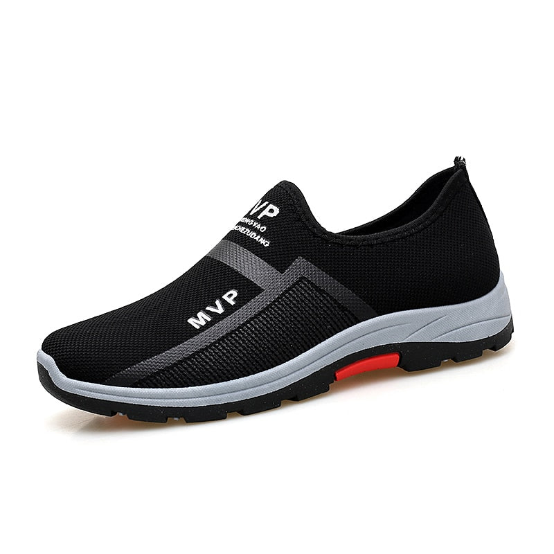 Men's Lightweight Sneakers Breathable Slip-On Loafer Zapatillas Shoes