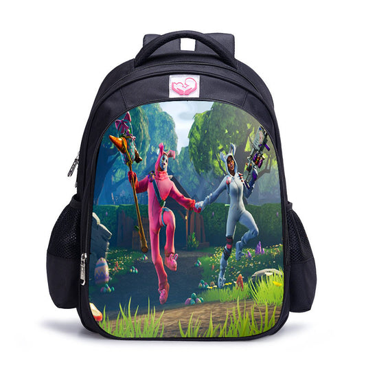 Fortnite Game Battle Royale Children Schoolbag with Famous Cartoon Characters