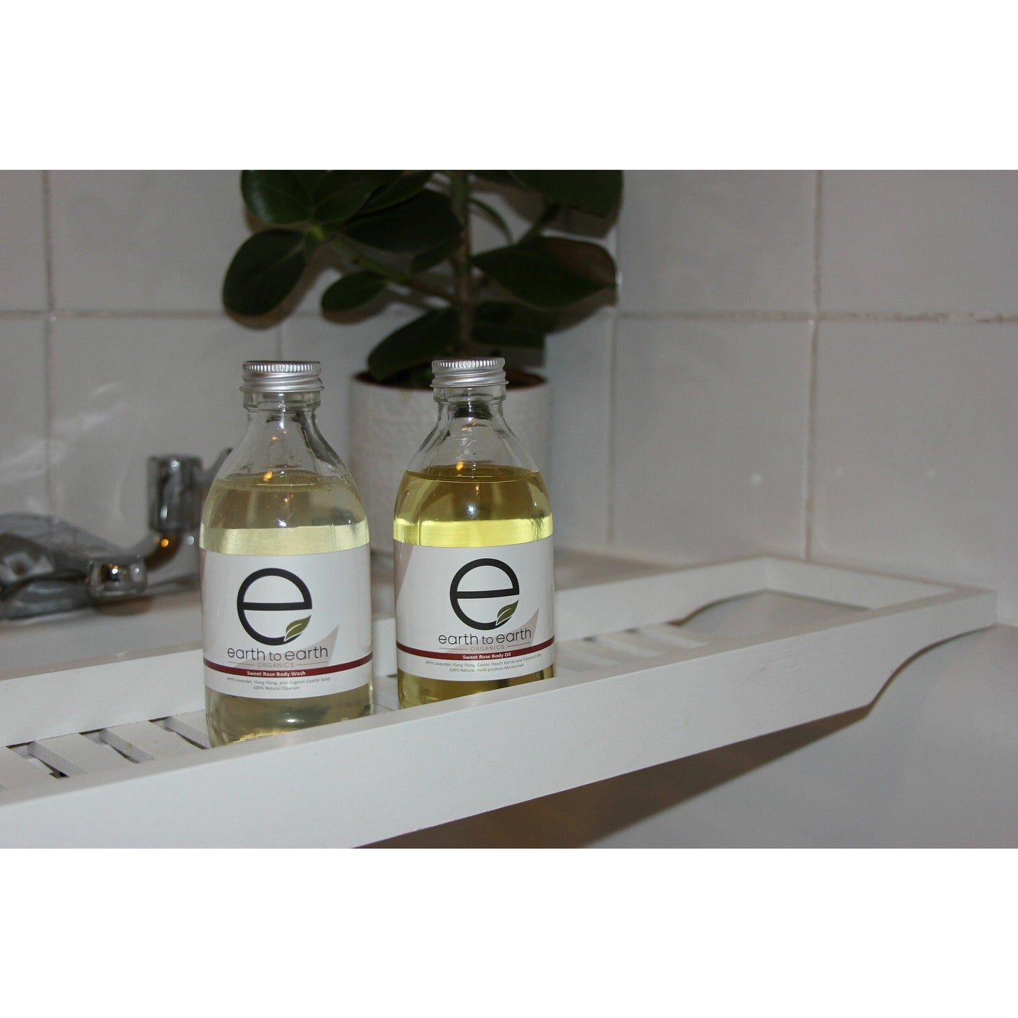Body Wash and Body Oil Set for Dry and Sensitive Skin