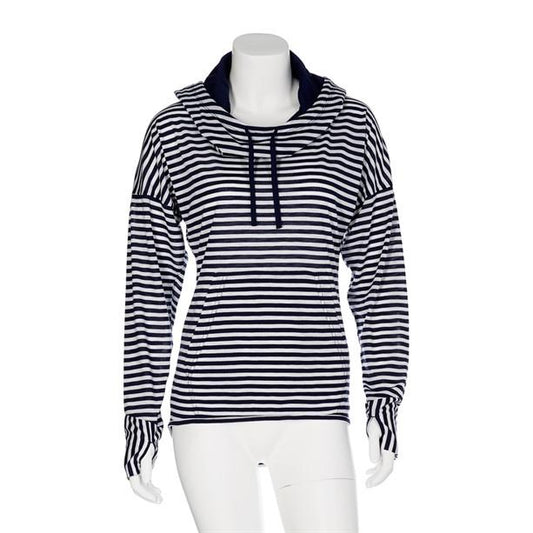 Active Cowl Neck Hooded Top - KVGP Clothescessories