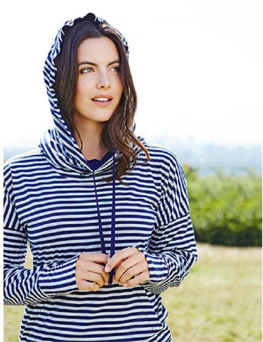 Active Cowl Neck Hooded Top - KVGP Clothescessories