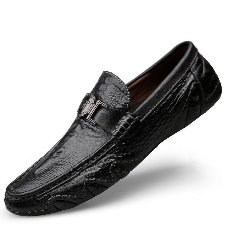 Men's Mocassin Patterned Casual Loafer Shoes