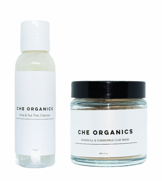 Toner and Clay Mask Cleanse and Clarify Duo Gift Set